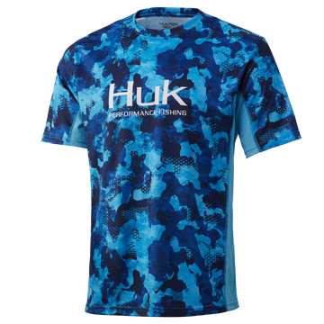 HUK ICON X REFRACTION SHORT SLEEVE SHIRT